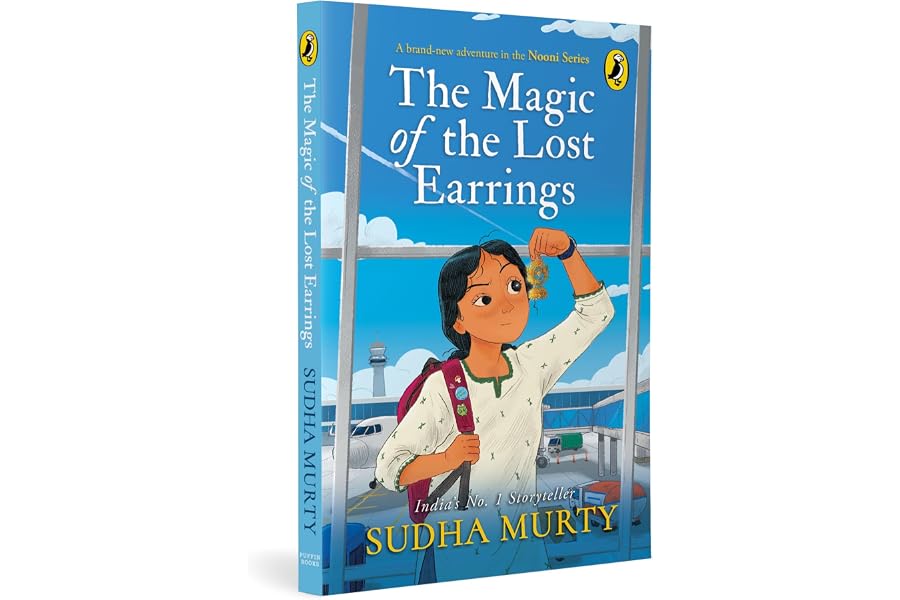 006_the-magic-of-the-lost-earrings-a-new-nooni-adventure-by-sudha-murty-a-st The Magic of the Lost Earrings: A New Nooni Adventure by Sudha Murty | A Story of History, Family Bonds and Hidden Treasures | Ages 9+ - Image 1