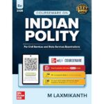 Indian Polity Courseware (English), 8e by M Laxmikanth for UPSC 2026 | 40+ Conceptual Videos | Colour eBook | Solved 13 Years Prelims PYQs (2013-25) | 12 Years Main Exam Questions | Practice Questions